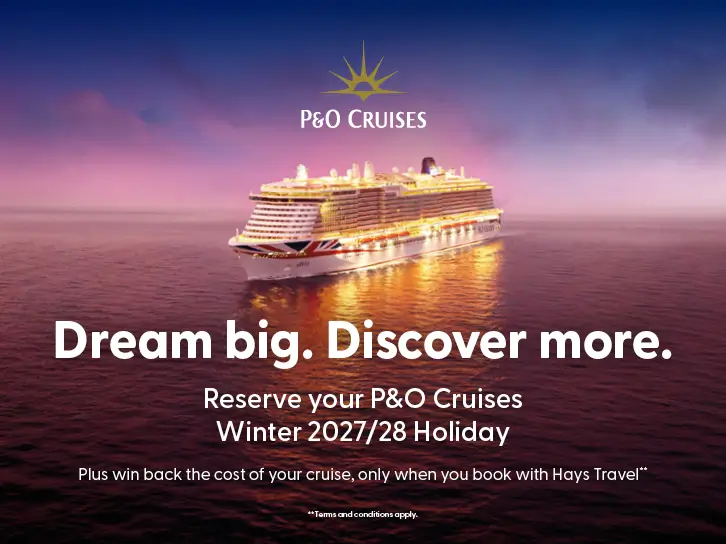 P&O Cruises Winter 2027 / 28